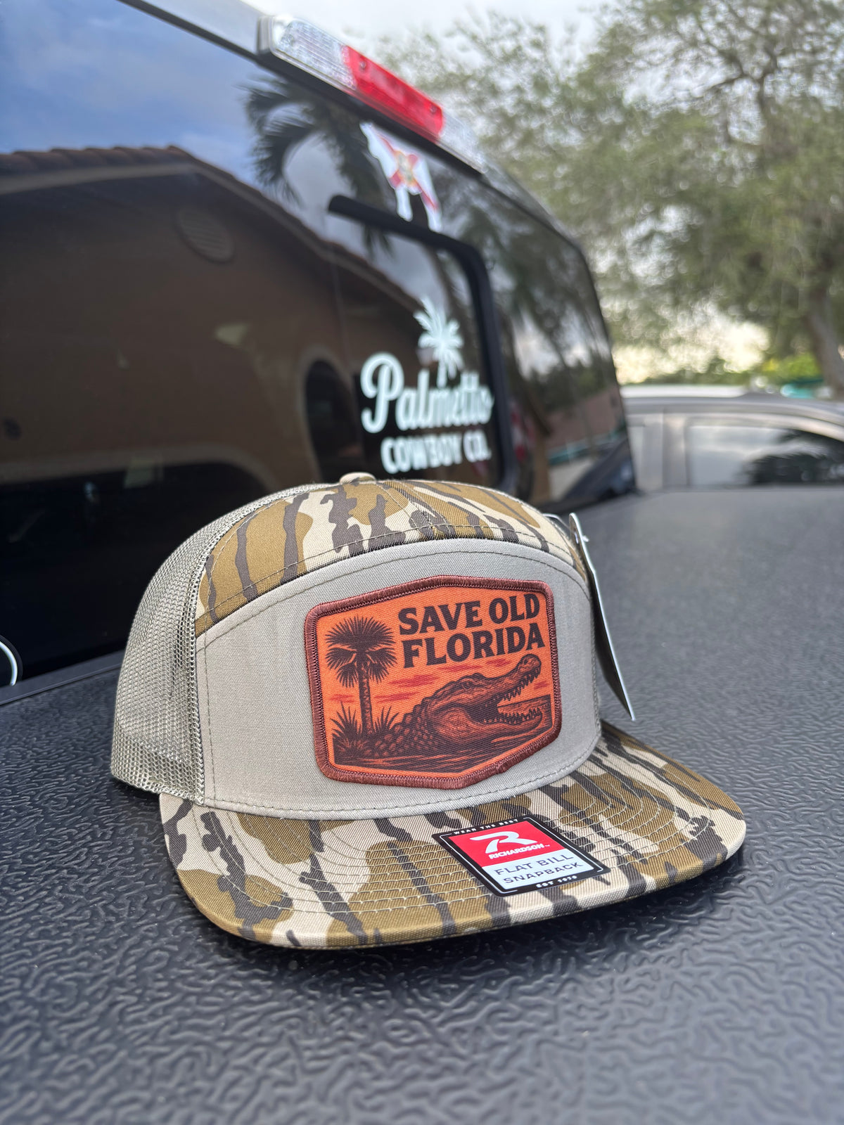 Save Old Florida Gator Trucker