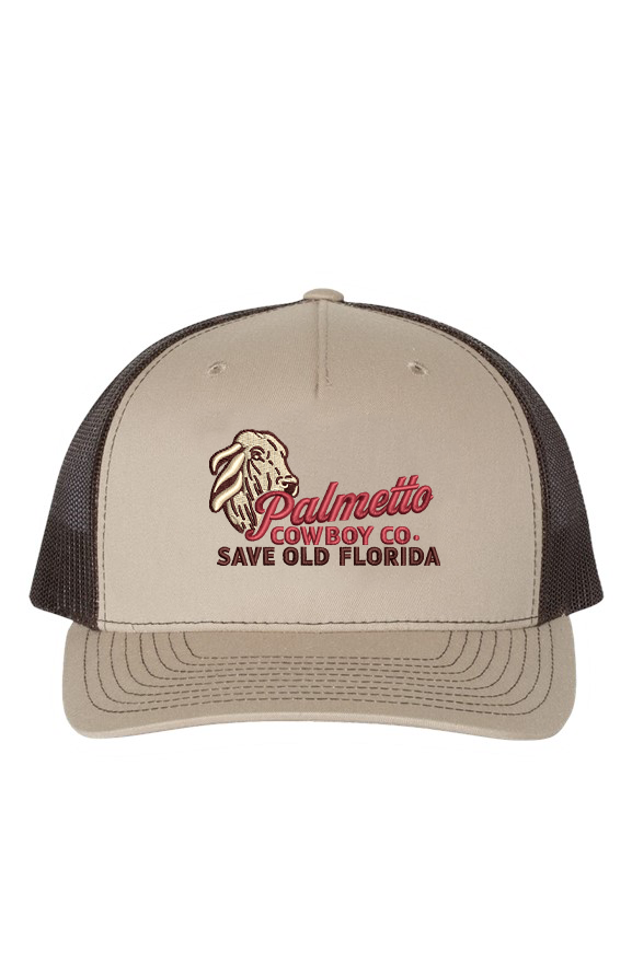 Save Old Florida Brahman Trucker